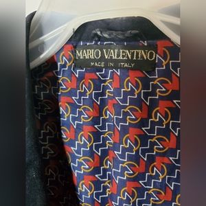 Mario Valentino, Navy Blue Blazer, 42